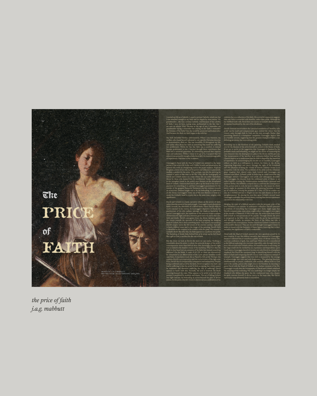 Faith [Pre-order: Unpublished]